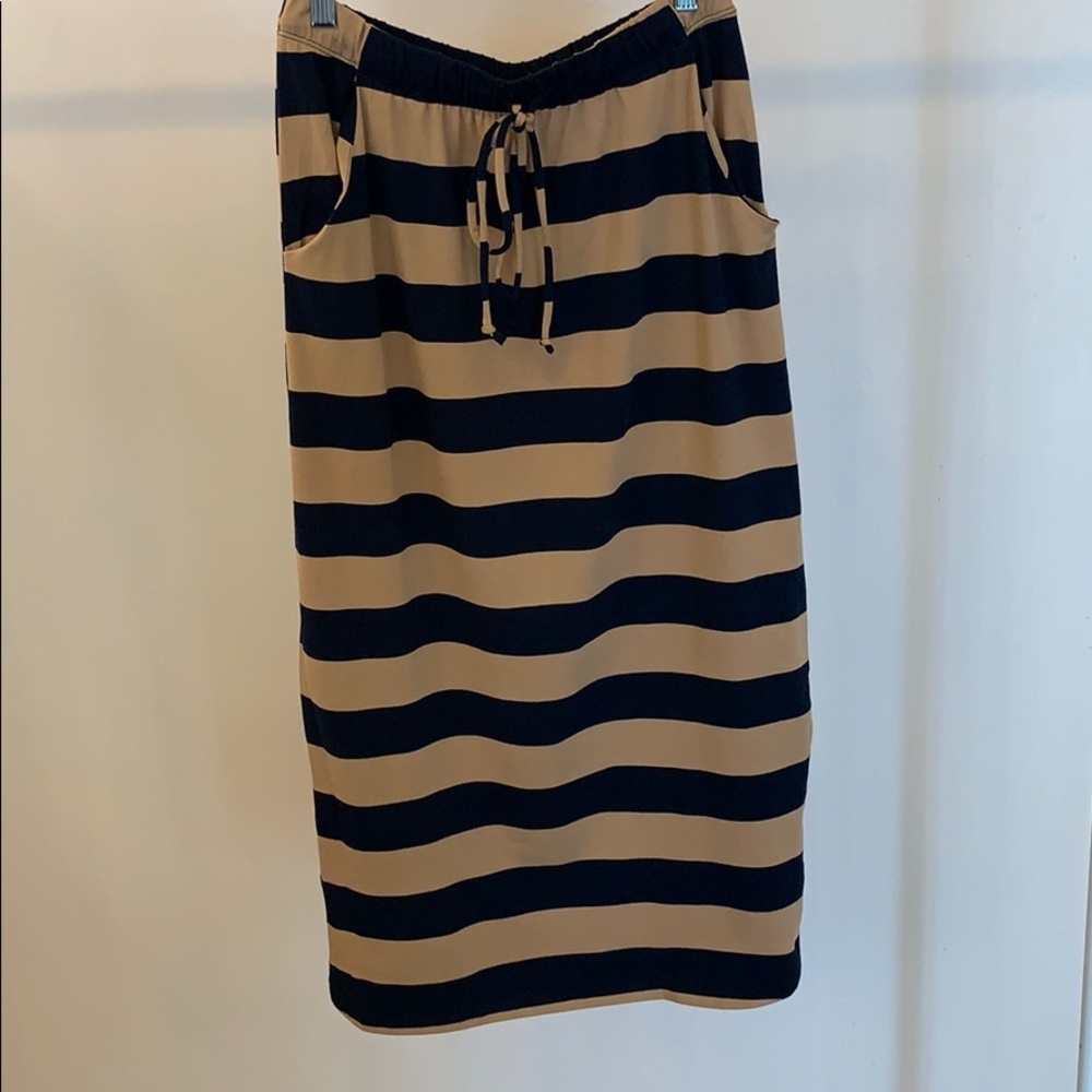 NWT Wishlist Apparel Striped Midi Skirt